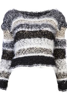James Long Cropped Sweater - Lyst