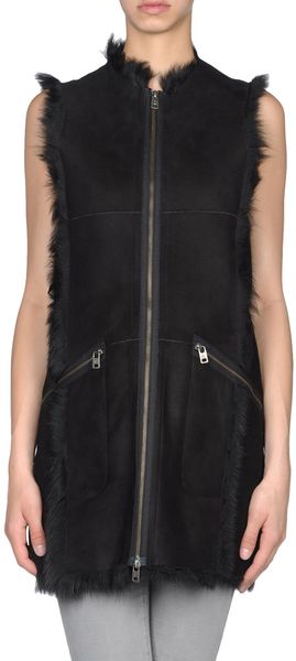 McQ by Alexander McQueen Leather Outerwear - Lyst