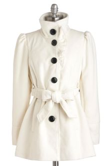 ModCloth Each and Ivory Time Coat - Lyst