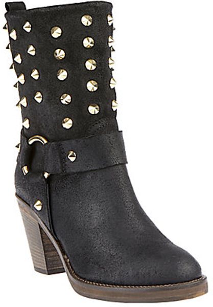 steve madden odette black leather