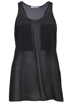 T By Alexander Wang Sheer Tank - Lyst