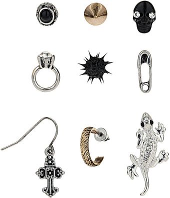 Topshop Gothic Earring Pack - Lyst