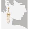 Belle Noel Vintage Glamour Earrings in Gold - Lyst