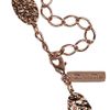 Oscar De La Renta Hammered Rose Gold Plated Multistrand Necklace in Pink (rose) - Lyst