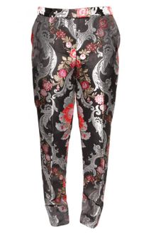 Osman Yousefzada Cuff Trousers Multi - Lyst