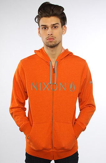 Nixon The Nexus Zip Up Hoody  - Lyst