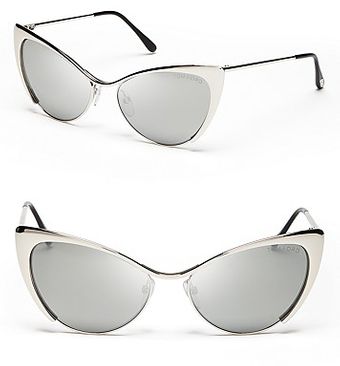 Tom Ford Nastasya Cat Eye Sunglasses - Lyst
