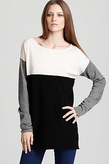 Vince Sweater Color Block - Lyst