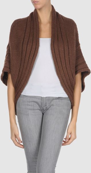 Knit Cardigan - Lyst