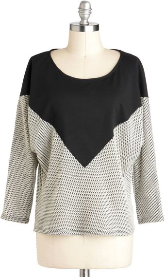 ModCloth Wait and Ski Top - Lyst