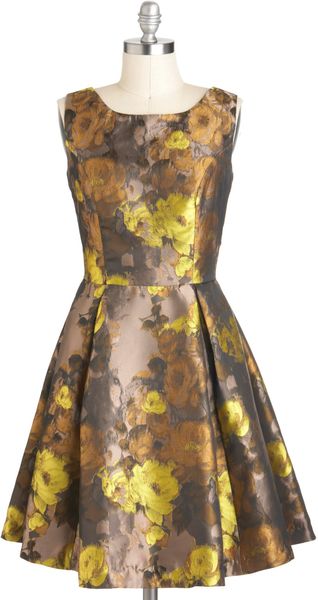 ModCloth Good Impressionism Dress - Lyst