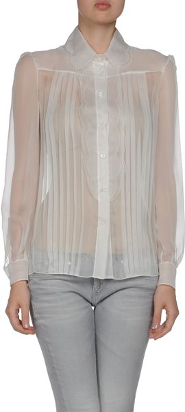 Valentino Long Sleeve Shirt - Lyst