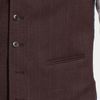 1901 Cotton Vest in Brown for Men (brown/bur stripe) - Lyst