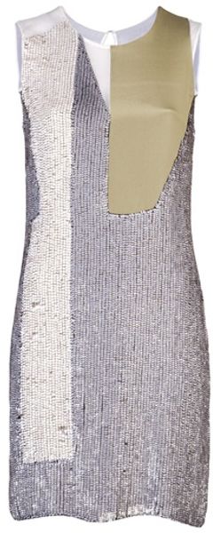 3.1 Phillip Lim Sleeveless Sequin Dress - Lyst