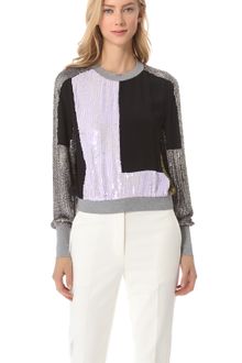 3.1 Phillip Lim Sequin Sweatshirt - Lyst