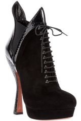 Alaïa Laceup Platform Boot