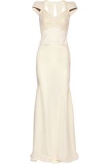 Antonio Berardi Macramé Silk organza and Chiffon Dress