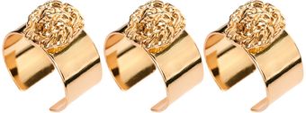 Asos Multipack Lion Band Rings - Lyst