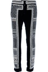Balmain Print Skinny Trouser