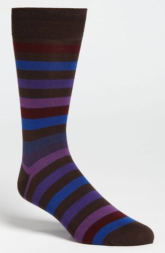 Bugatchi Uomo Stripe Socks 3 For 4950 - Lyst