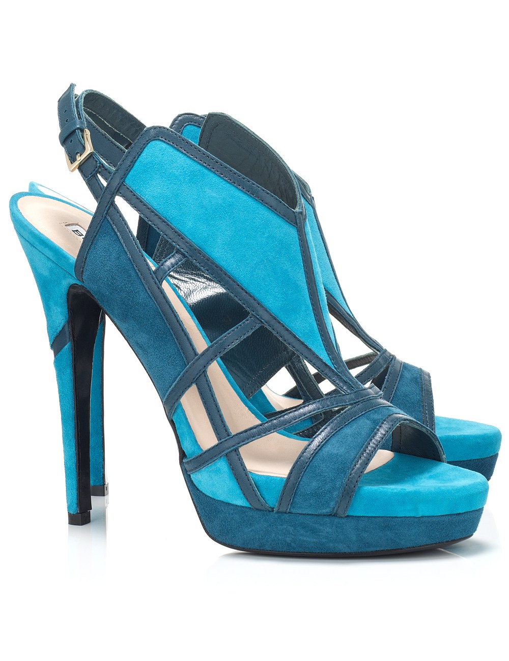 blue turquoise heels