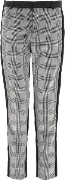 Commuun Black Velvet Houndstooth Trousers - Lyst