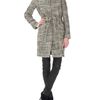 Commuun Herringbone Wool Coat in Gray (black) - Lyst