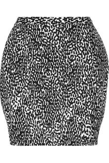 Diane Von Furstenberg Clyde Printed Cottonblend Mini Skirt - Lyst