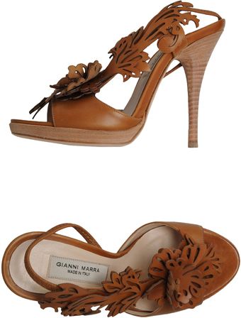 Gianni Marra Platform Sandals - Lyst