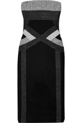 Hervé Léger Strapless Bandage Dress