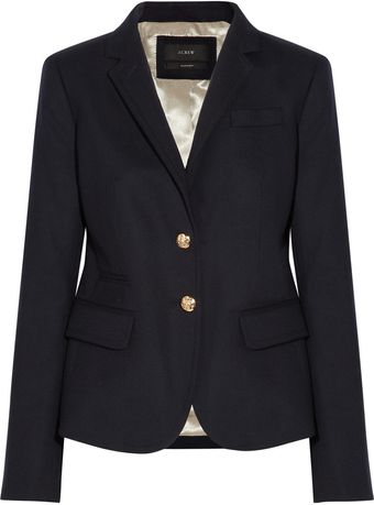 J.Crew Stretch Wool Twill Blazer - Lyst