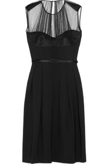 Jonathan Saunders Farah Silkcrepe and Tulle Dress - Lyst