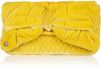 Juicy Couture Velvet Clutch - Lyst