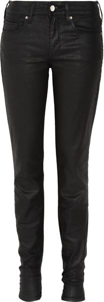 Levi's Empire Waxed Midrise Skinny Jeans - Lyst