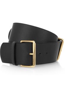 Marni Doublebuckled Leather Belt - Lyst