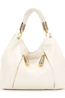 Michael Kors Tonne Pebbled Leather Hobo Bag - Lyst
