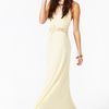 Nasty Gal Siobhan Maxi Dress  in Beige (cream) - Lyst
