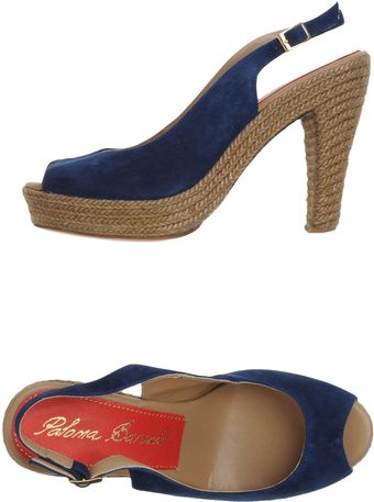 Paloma Barceló Platform Sandals - Lyst