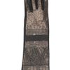 Roberto Cavalli Embellished Leather Gloves in Silver - Lyst