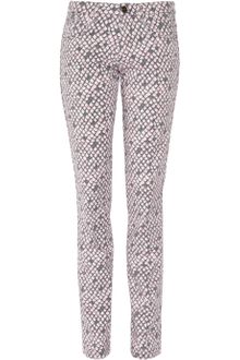 See By Chloé Python Print Midrise Skinny Jeans - Lyst