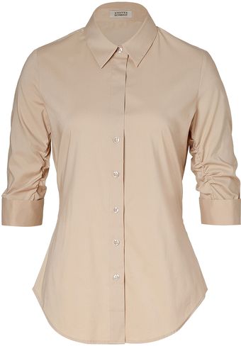 Steffen Schraut Desert Claudine Smoke Sleeve Shirt - Lyst