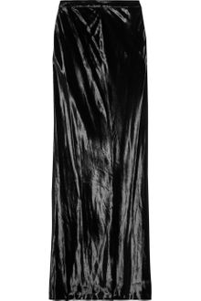 T By Alexander Wang Panne velvet Maxi Skirt - Lyst