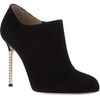 Valentino Studded Heel Bootie in Black - Lyst