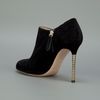 Valentino Studded Heel Bootie in Black - Lyst