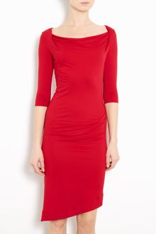 Vivienne Westwood Anglomania Dahlia Drape Neck Dress - Lyst
