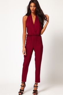 ASOS Collection Asos Sexy Halter Jumpsuit - Lyst