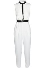 Camilla & Marc Estate Contrasttrim Crepe Jumpsuit
