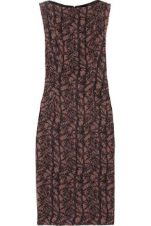 L'Wren Scott Printed Silk Georgette Dress - Lyst