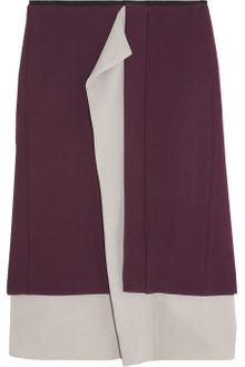 Marni Doublefaced Crepe Skirt - Lyst