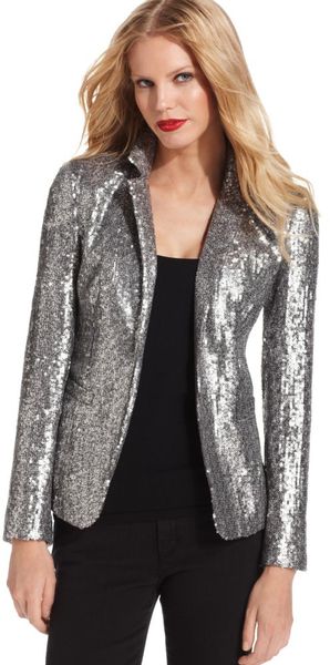 Michael Kors Sequined Blazer - Lyst